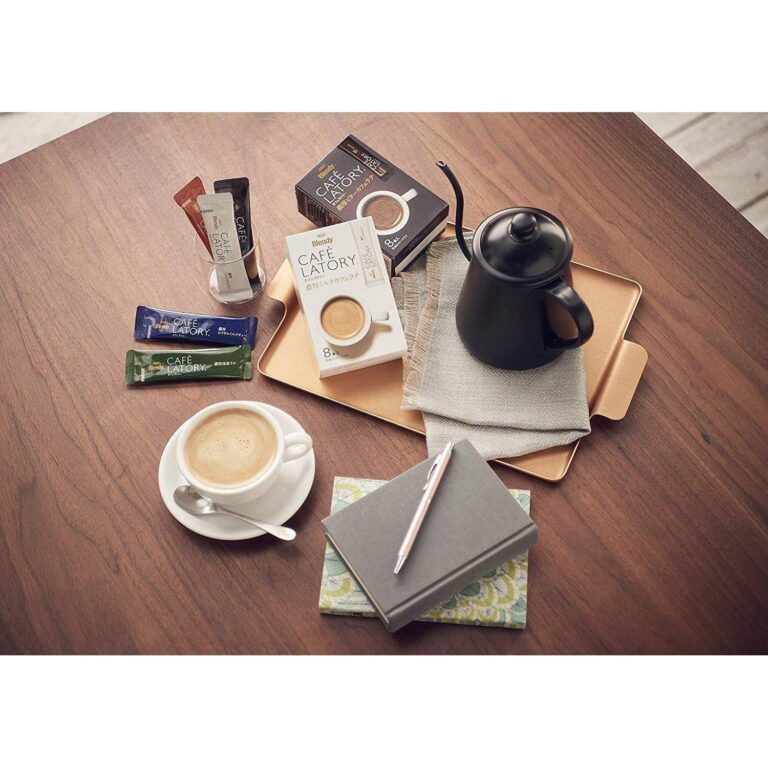 "Rich Creamy Capuccino: AGF Blendy Cafe Latory 7 Sticks - Enjoy the Perfect Cup!" - Image 4