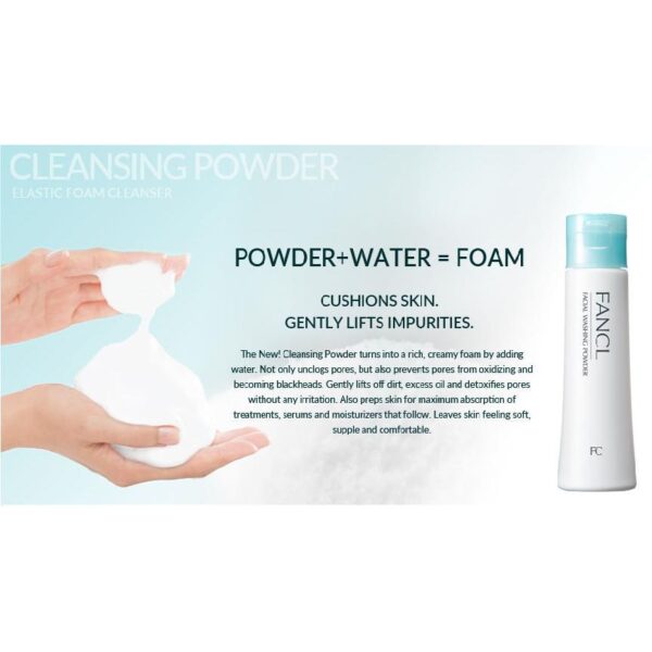 FANCL Facial Washing Powder 50g – Cleanser - Image 3