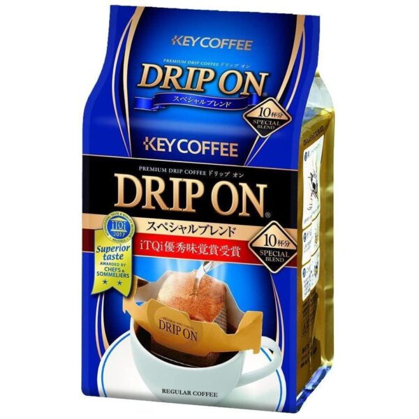 "Premium Japanese Drip Coffee Bags - 80g Special Blend - Key Coffee Drip"