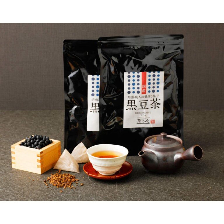 Kuromamecha Japanese Black Soybean Tea 350g (100 Tea Bags) - Image 5