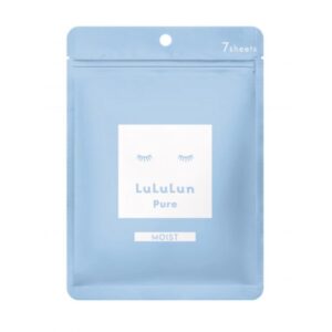 Lululun Pure Blue Moist Facial Sheet Mask 7 Sheets – Face Mask