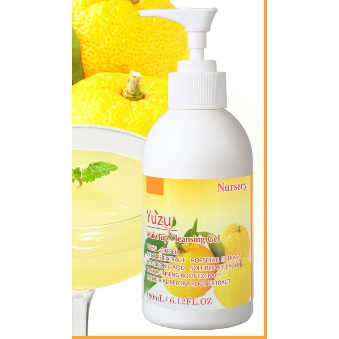 Nursery Yuzu Cleansing Gel 180ml - Image 2