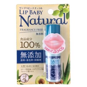 Rohto Mentholatum Natural Lip Baby Balm Fragrance Free 4g – Lip Balm