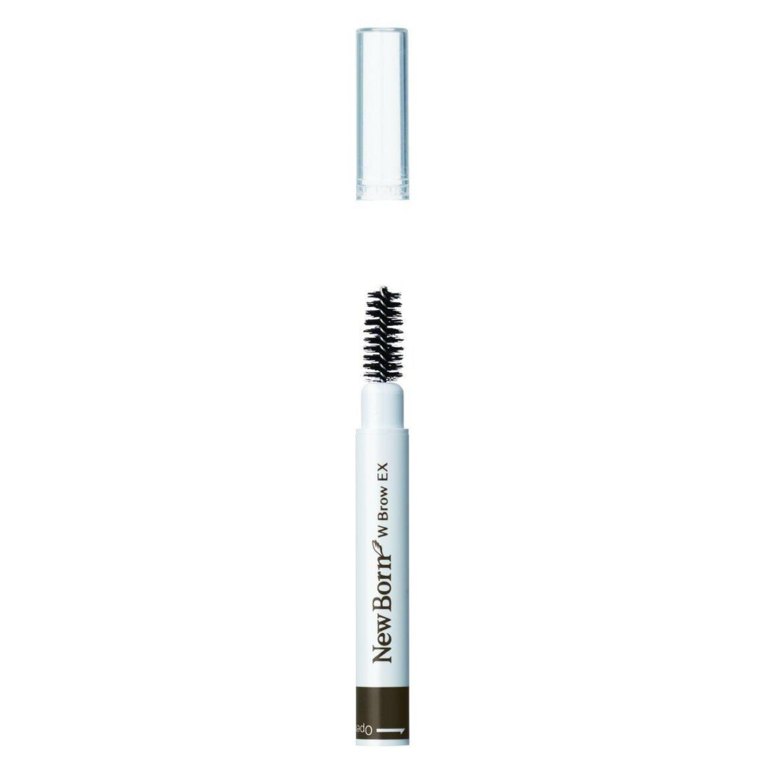 SANA NewBorn W Brow EX Eyebrow Pencil, Powder and Brush - Image 4