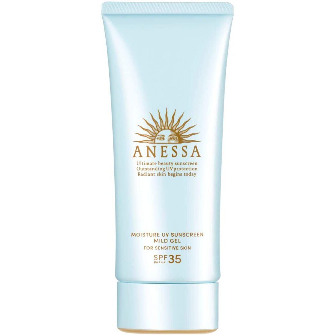 Shiseido Anessa Moisture UV Sunscreen Mild Gel SPF35 PA+++ 90ml - Image 3