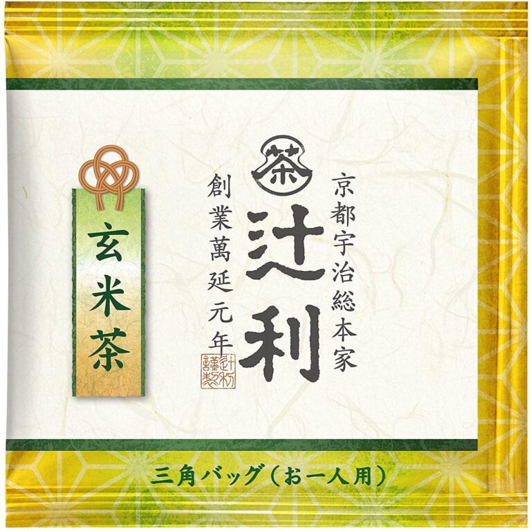 Tsujiri Japanese Genmaicha Brown Rice Green Tea Bags 50 ct. - Image 3