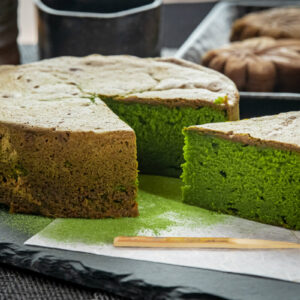 Cha no wa Matcha Butter Cake: A Luxurious Matcha Experience"