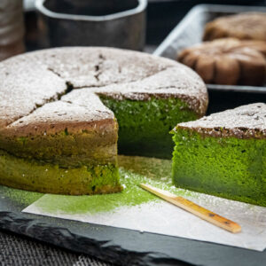Matcha and Chocolate Fusion: Matcha Gateau Chocolat Cake