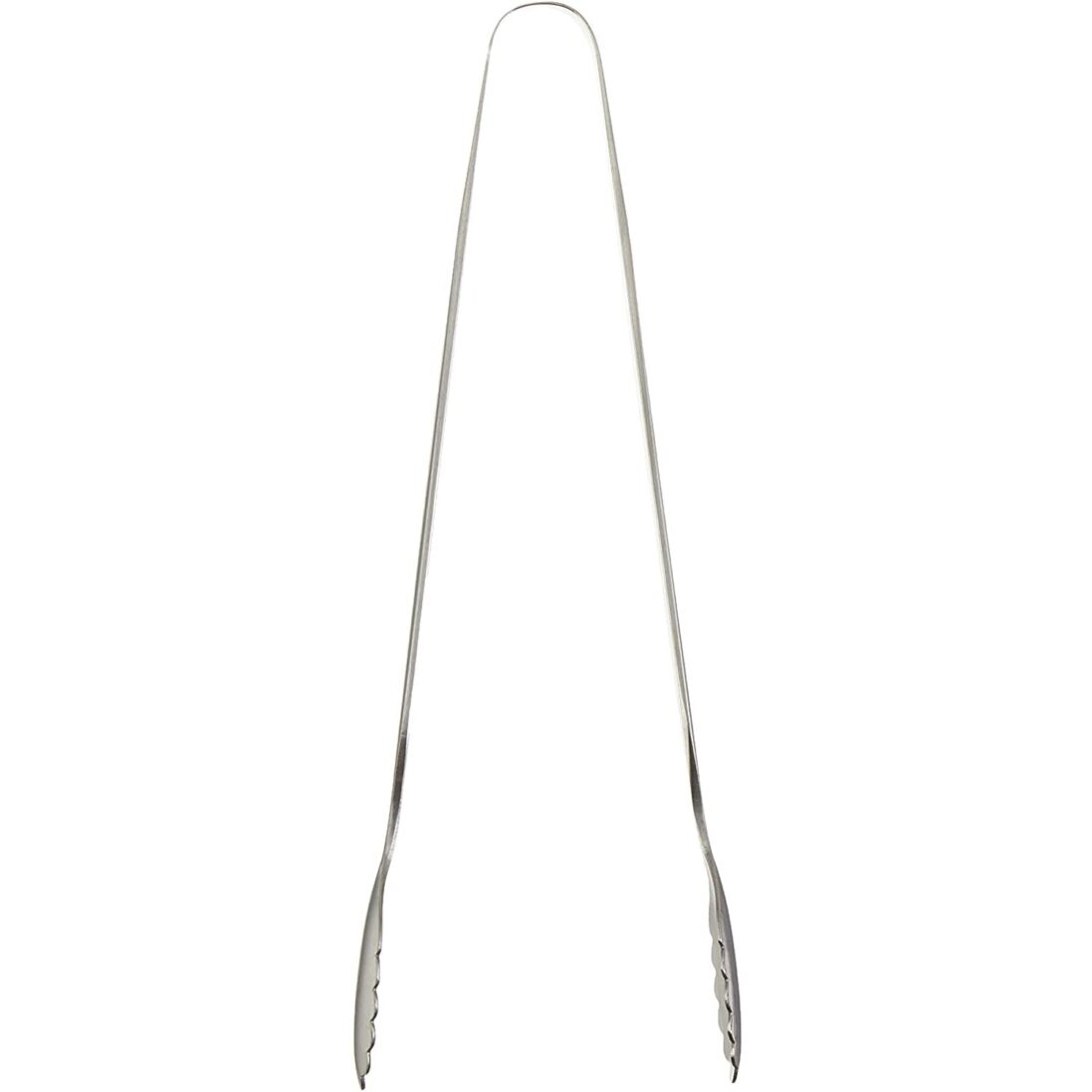 Todai 18-0 Stainless Steel Yakiniku BBQ Tongs Medium Size 180mm