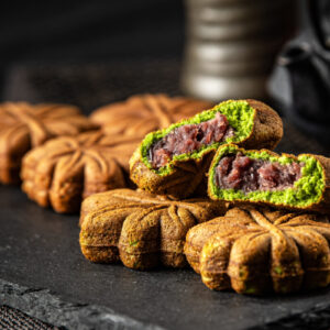 Hiroshima's Finest: Matcha Momiji Manju 12 pieces