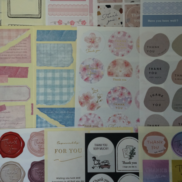 Assorted Cute Kawaii Japanese Stickers Pack 16 Mixed Sheets Free Shipping 5