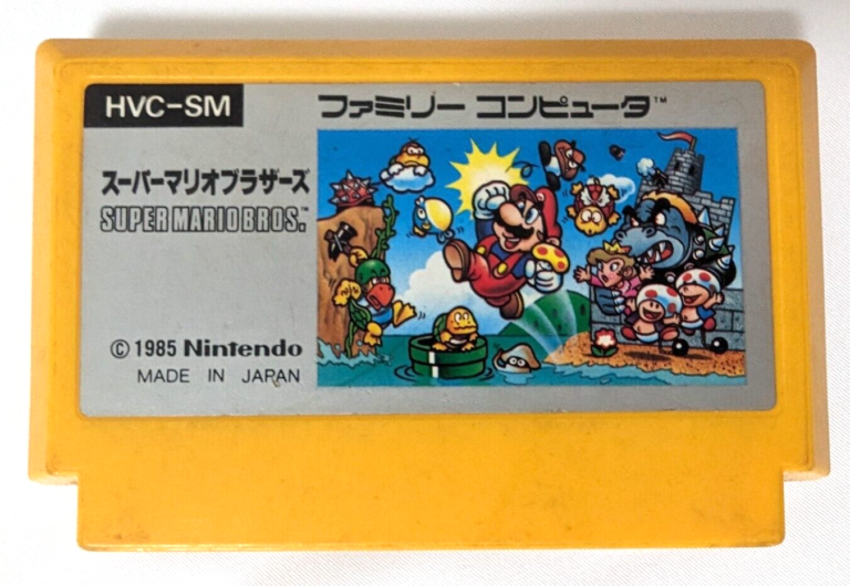 Nintendo Family Computer HVC-001 Famicom Console + Mario Bros Games Bundle - Image 18