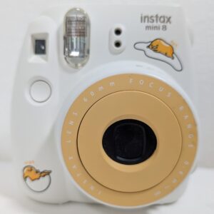 Fujifilm Instax Mini 8 Gudetama Edition Instant Camera - White/Gold, Tested