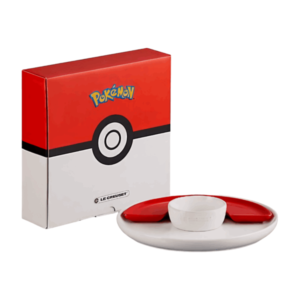 Le Creuset Pokémon Poké Ball Tableware Set - Japan Limited Edition - New