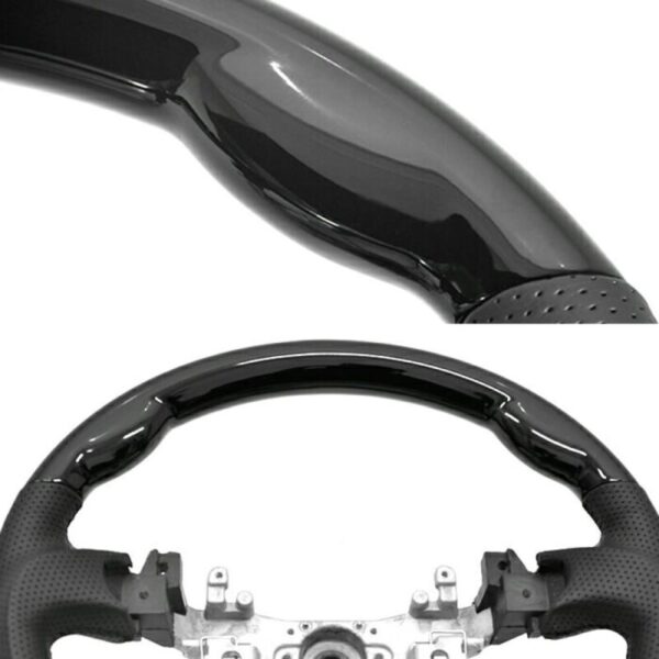 Toyota PRIUS ZVW30 Piano Black Sport Type Steering Wheel - Image 2