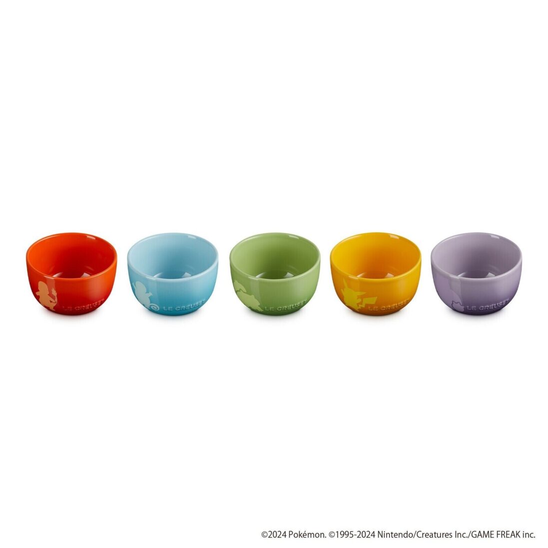 Le Creuset Pokémon Rice Bowl Set Bulbasaur, Charmander, Pikachu 2024 - Image 4