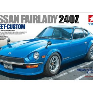 Tamiya 1/24 Scale Nissan Fairlady 240Z Street Custom Model Kit – Premium Unassembled Plastic Car