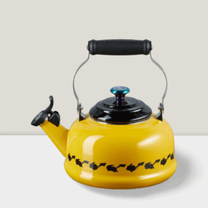 Le Creuset x Pokémon Collection Pikachu Yellow 1.6L Whistling Tea Kettle