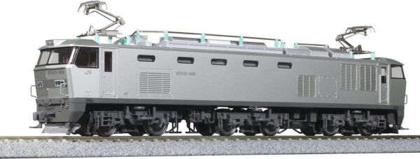 KATO EF510-509 JR Cargo Electric Locomotive Model - Stunning Silver, HO Gauge, Durable Plastic, New