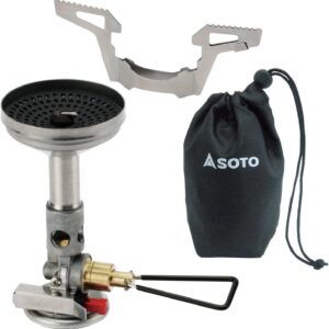 SOTO WindMaster SOD-310 Single Burner Compact Stove with Micro Regulator