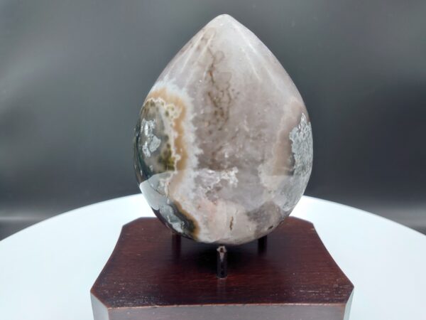 High-Quality Amethyst Egg Geode 514g (1.13lbs) Crystal from Uruguay - Image 4