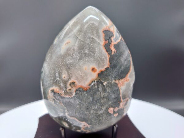 High-Quality Sugar Agate Druzy Egg 577g (1.27lbs) Quartz from Uruguay - Image 8