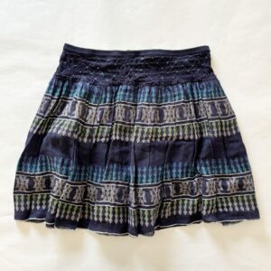 Free People Skirt Mini Black Cotton Ruffle Size Small (Copy)