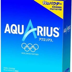 Aquarius Sports Drink Powder Type 1L 48g x 5 pack ×6box Caffeine-free japan