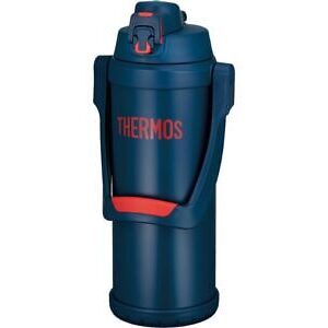 Thermos Water Bottle Vacuum Insulated Sports Jug 2.5L Navy Red FFV-2501 NV-R