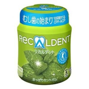 Recaldent Fresh Mint Gum Dental CPP-ACP 140g x 12 Bottles Sugar Less Mint japan