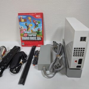 Nintendo Wii RVL-001 White Console Works Gamecube RVL-001 Japanese Ver.