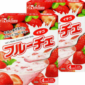 Fruiche Strawberry Japanese Dessert Mix add Milk 2Pack Set 200g House from Japan