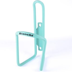 Bianchi Water Bottle Cage Alloy 64g Celeste Color Front Logo Version