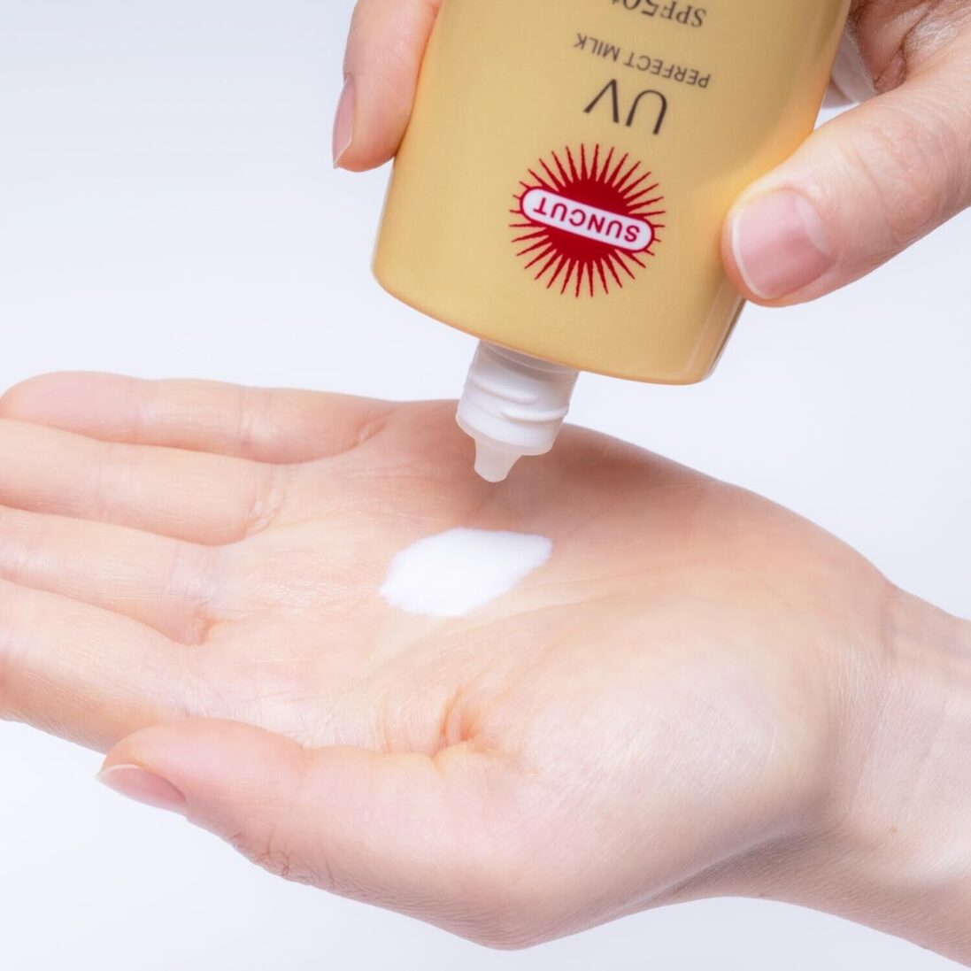 SUNCUT Perfect UV Milk Sunscreen 50g SPF50+ PA++++ Kose Made in Japan - Image 4