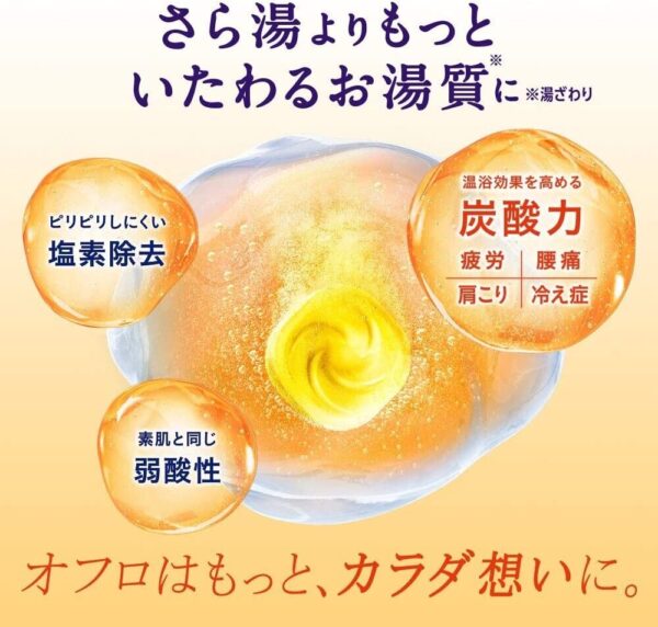 Kao Bub Bath Tablets Lavender 20 Tablet Japanese Fizzy Bath Bombs Relaxation - Image 3