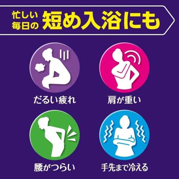 Kao Bub Bath Tablets Lavender 20 Tablet Japanese Fizzy Bath Bombs Relaxation - Image 7