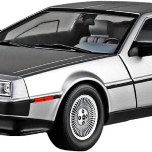 Aoshima 1/24 Super Car No.21 ’82 DeLorean DMC-12 Premium Plastic Model Kit for Enthusiasts