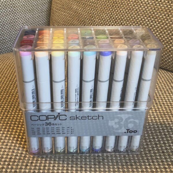 Copic Sketch BASIC Marker 36 Color Set Artist Markers JAPAN BRAND NEW - Image 2
