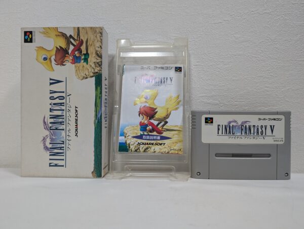 FINAL FANTASY V 5 Super Famicom SFC Japan Import SNES Complete SQUARE NTSC-J