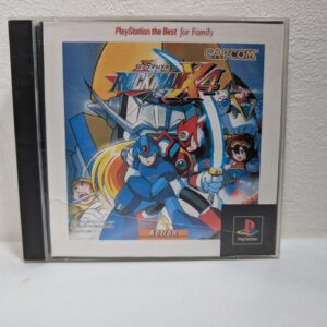 Rockman X4 PlayStation 1 Japan Import SLPS 91106-7 - Case Cracked