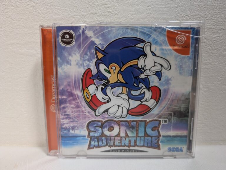 Sonic Adventure Sega Dreamcast Japan Import HDR-0001 - Complete, Case Cracked