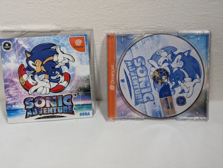 Sonic Adventure Sega Dreamcast Japan Import HDR-0001 - Complete, Case Cracked - Image 4
