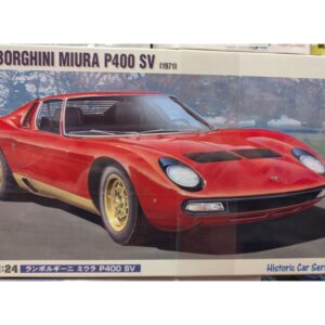 Hasegawa 1/24 Scale LAMBORGHINI MIURA P400 SV 1971 Plastic Model Kit
