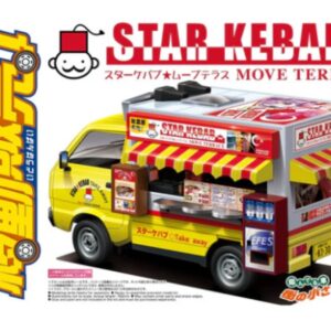 Aoshima Japan No.6 CATERING MACHINES Star Kebab 1/24 Scale Model Kit - Stunning Detailed Replica