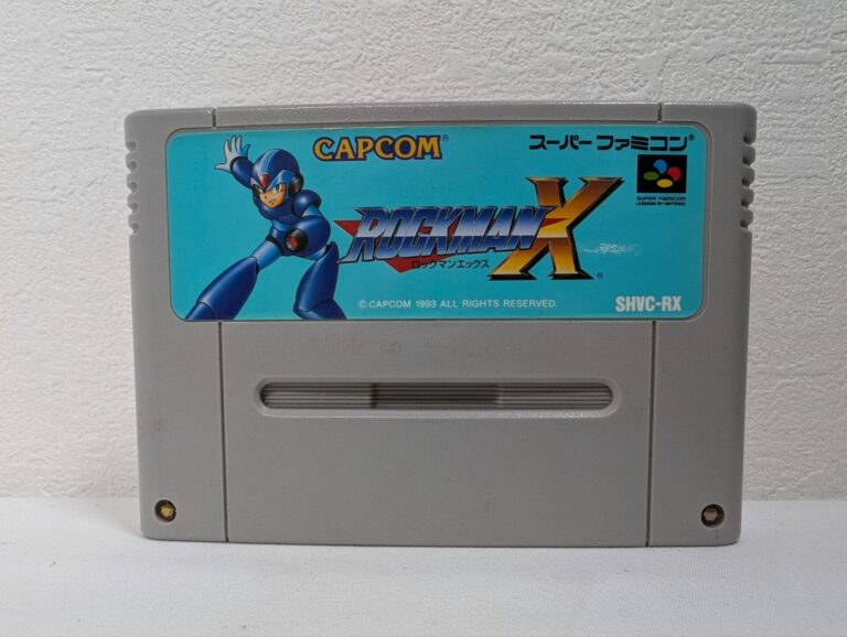 Rockman X Megaman X Nintendo Super Famicom SNES SFC Cartridge Japan