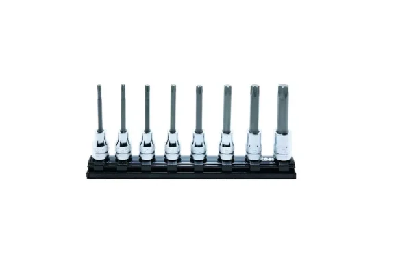 KOKEN Z-EAL 3/8" TORX BIT SOCKET 8 SIZE SET L 75mm (T20～T55) RS3025Z/8-L75