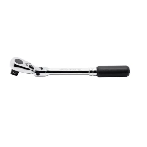 KOKEN Z-EAL 3/8" FLEXIBLE HEAD LONG RATCHET HANDLE (160mm) 2726Z-3/8(L160)