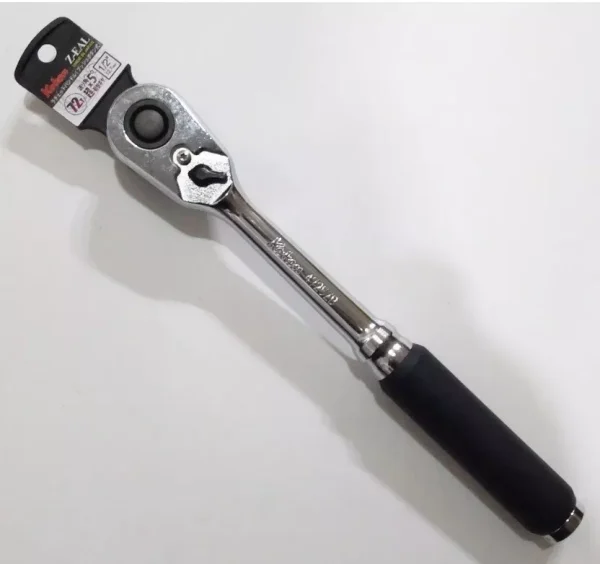 KOKEN Z-EAL 1/2" RATCHET HANDLE (PUSH BUTTON TYPE) 72 GEAR 4725ZB - Image 3