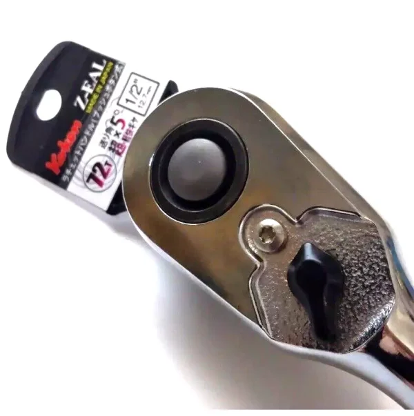 KOKEN Z-EAL 1/2" RATCHET HANDLE (PUSH BUTTON TYPE) 72 GEAR 4725ZB - Image 4