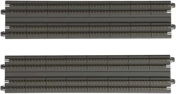 KATO Premium N Scale Straight Curved Flex Double Bumper Turnouts X-Tracks Set - Multi-Color, New Quality - Image 8